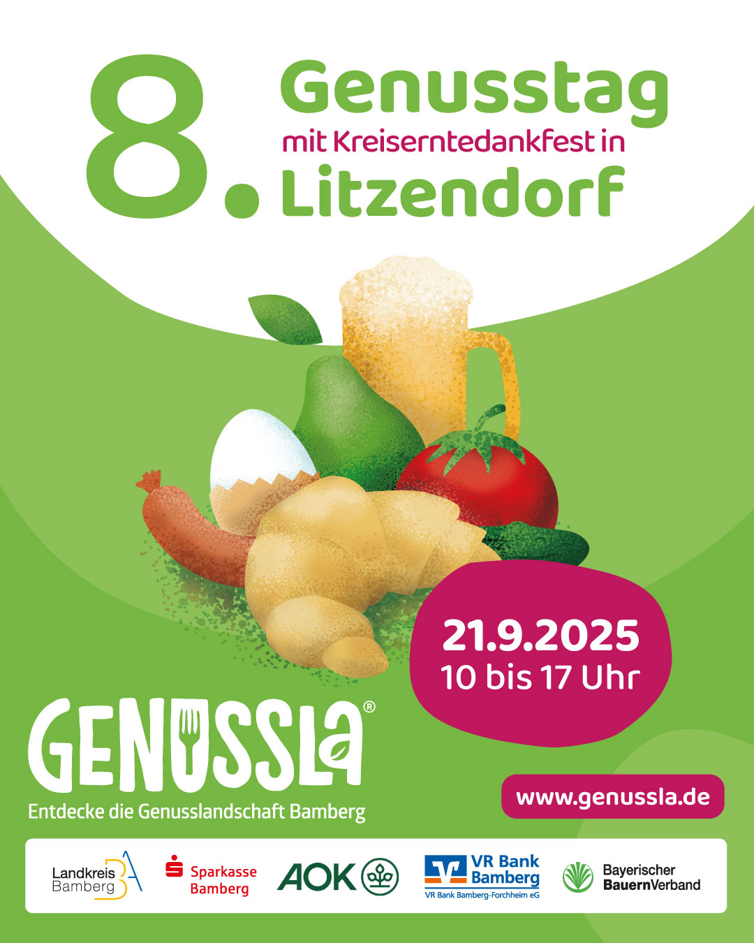 207_Genusstag_Vorankündigung_25_FLYER_LRA Bamberg